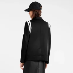 Online Longchamp Veste Droite Noir