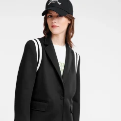 Online Longchamp Veste Droite Noir