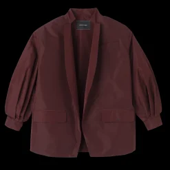 New Longchamp Veste Kimono Bordeaux