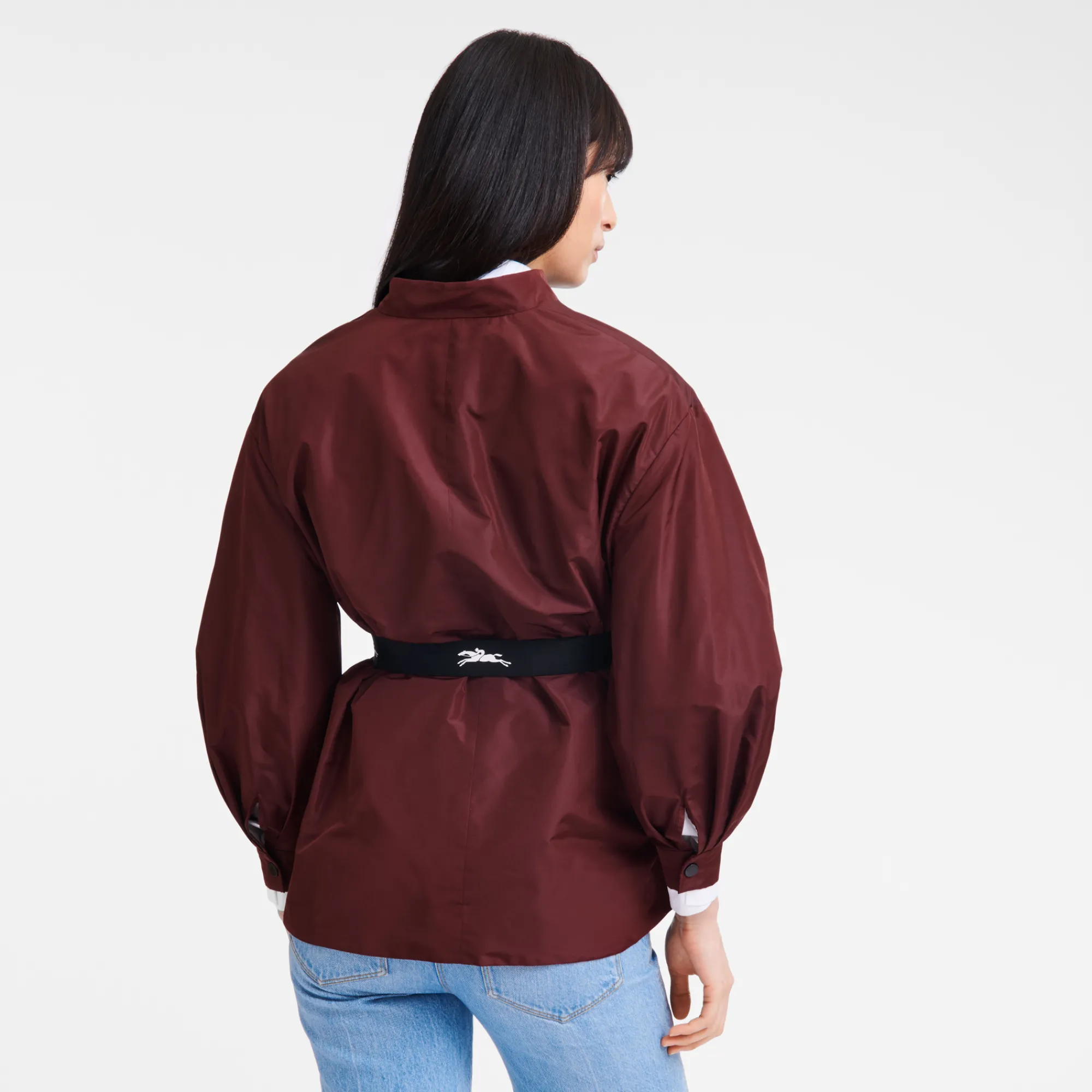 New Longchamp Veste Kimono Bordeaux