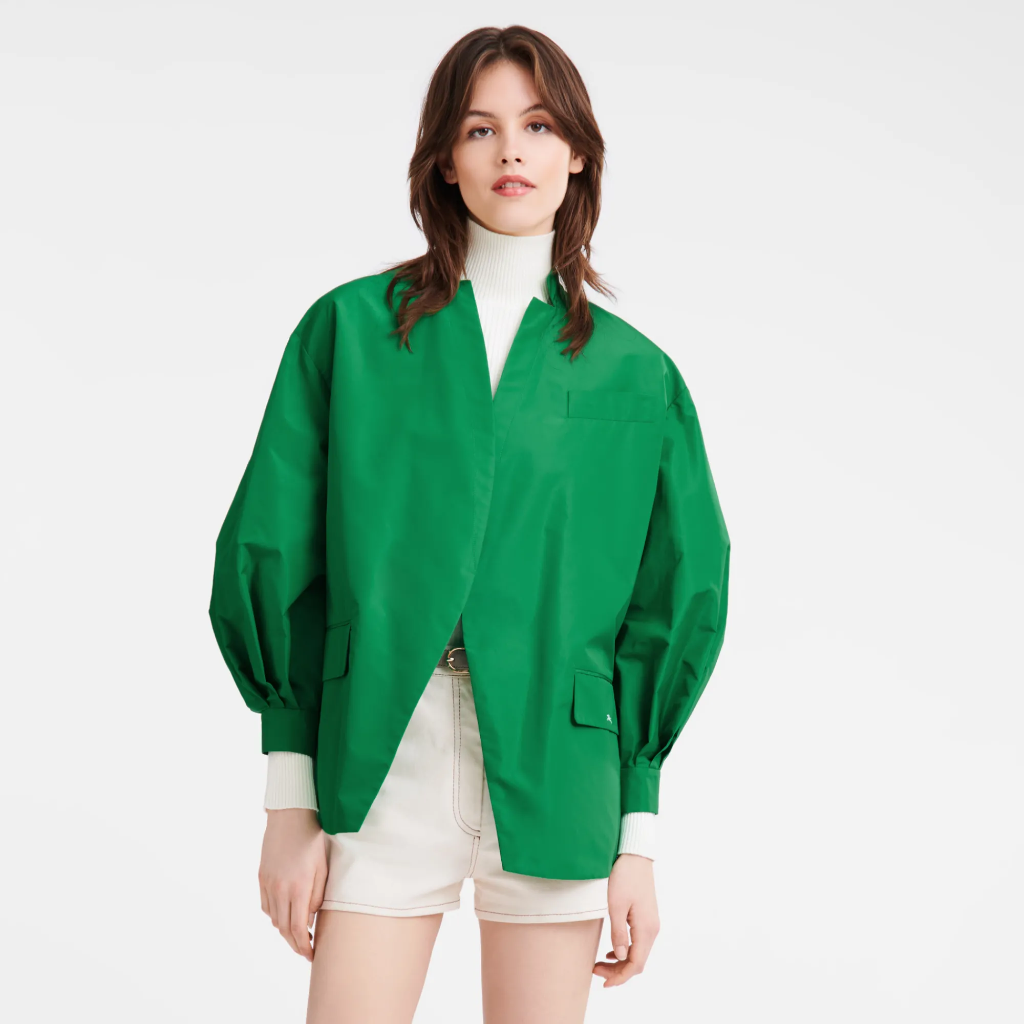 Hot Longchamp Veste Kimono Vert